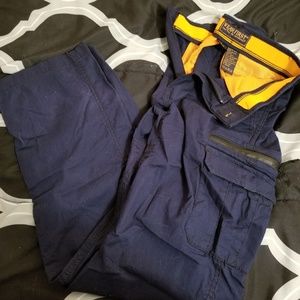 $10 Navy blue boys pants - Size 14